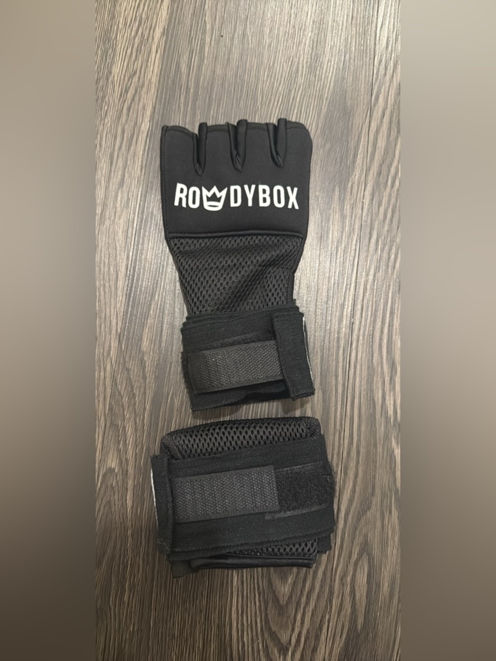 (New) Boxing Wrist Wraps Black, RowdyBox